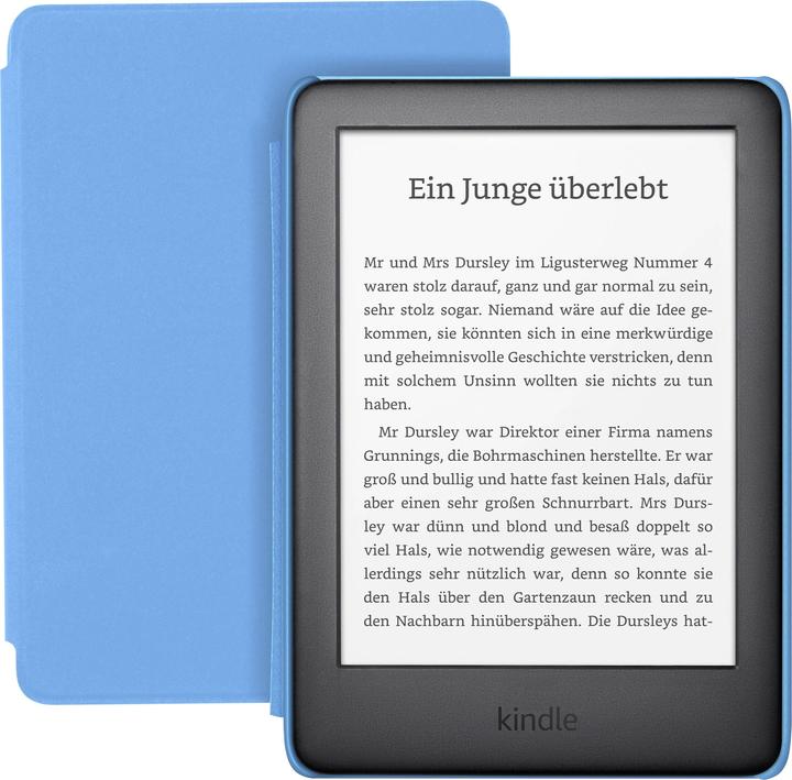Actual product image Amazon Kindle Kids Edition 2019 (6", 8 GB, Black, Blue)