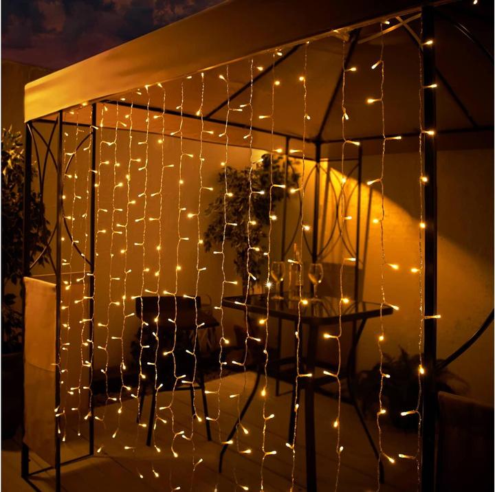 Actual product image GuGus LED Solar Light Curtain (1.80 m)
