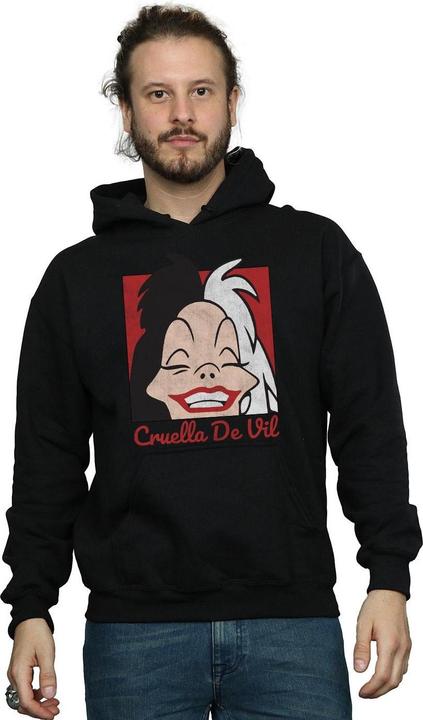 Produktbild Disney Cruella De Vil Cropped Head Kapuzenpullover (XL)
