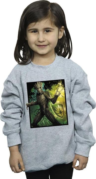 Produktbild Guardians Of The Galaxy Groot Forest Energy Sweatshirt Mädchen (140, 146)