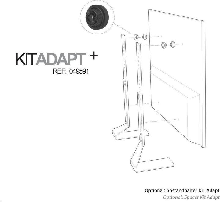 Actual product image Erard Fit-Up XXL (Universal, 85", 50 kg)