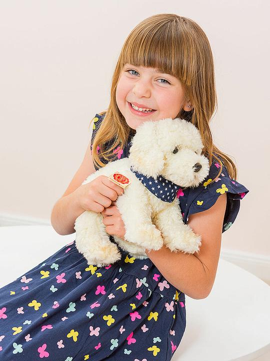 Produktbild Teddy Hermann Labradoodle sitzend 28 cm (22 cm)