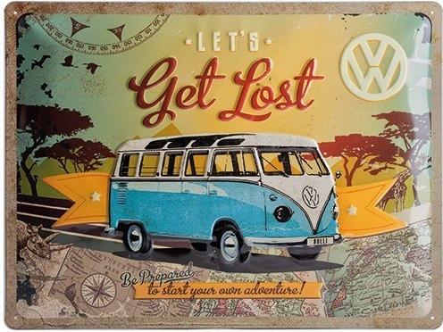 Produktbild Tomato Blechschild Bulli - Let's Get Lost (30 x 40 cm)