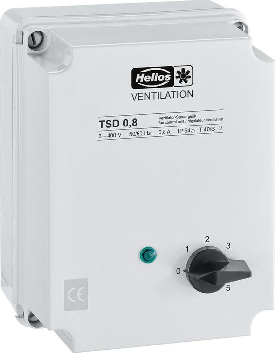 Immagine prodotto Helios HELI TSD 1,5 Trasformatore di velocità 400V 1,5A trifase IP54