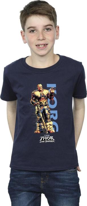 Actual product image Boys Thor Love And Thunder Korg Wave T-Shirt (140, 146)
