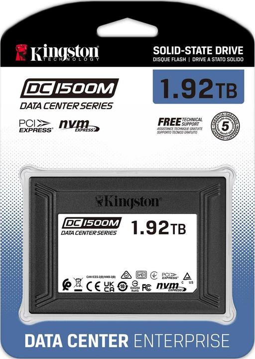 Actual product image Kingston Data Center DC1500M (1920 GB, 2.5")