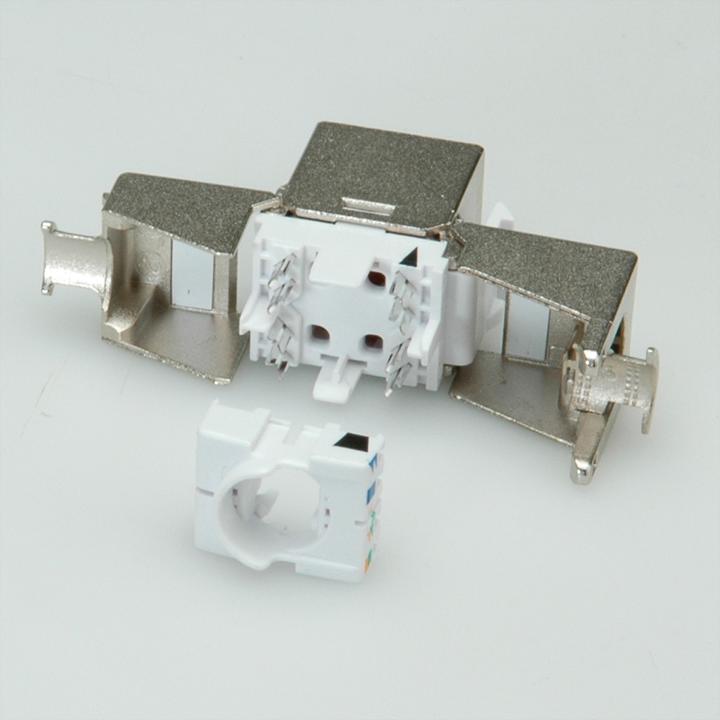 Immagine prodotto Roline C6A Keystone STP180°, senza attrezzi (UTP, CAT6a, 0.04 m)
