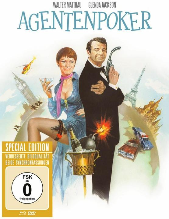 Produktbild Plaion Agentenpoker (Special Edition, Blu-ray+DVD) (Blu-ray, DVD, Englisch, Deutsch)