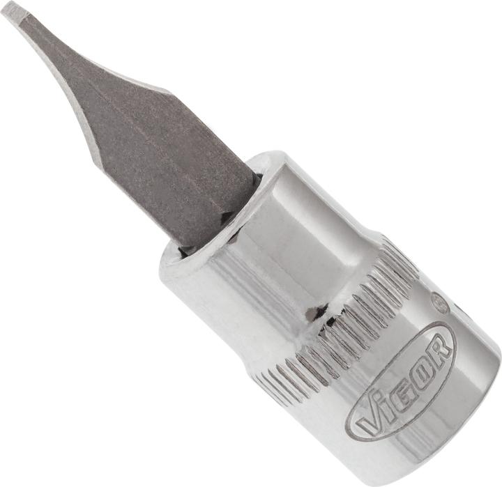 Image du produit Vigor EMBOUT DE VISSAGE À FENTE 1/4" 1,2X7MM