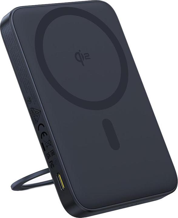 Baseus magnetic powerbank with stand PicoGo Qi2 5000mAh 20W (5000 mAh, 20 W, 18500 Wh)
