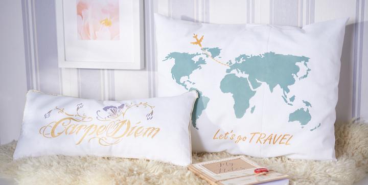 Produktbild VBS Schablone "Weltkarte lets go travel", A3