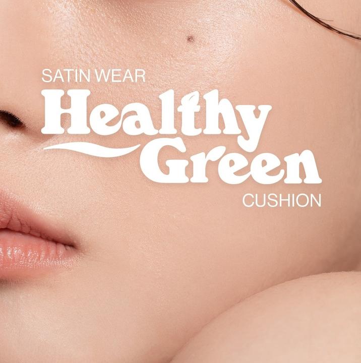 Actual product image Unleashia Satin Wear Healthy-Green Cushion 0.53 Ounce (Peach)