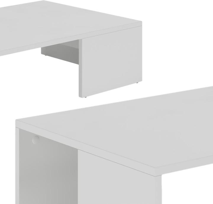 Produktbild Vichy Couchtisch Hardi, Weiss, 90 x 21.4 cm