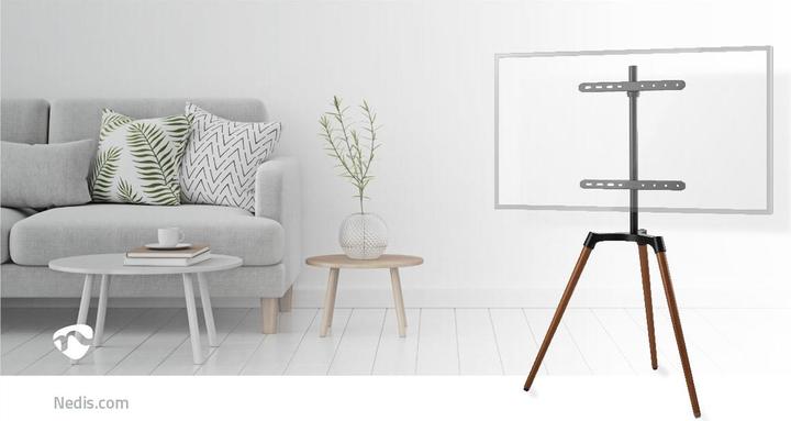 Image du produit Nedis Support TV au sol 50 - 65 " poids maximum supporté par l'écran : 35 kg Design scandinave d (65", 35 kg)