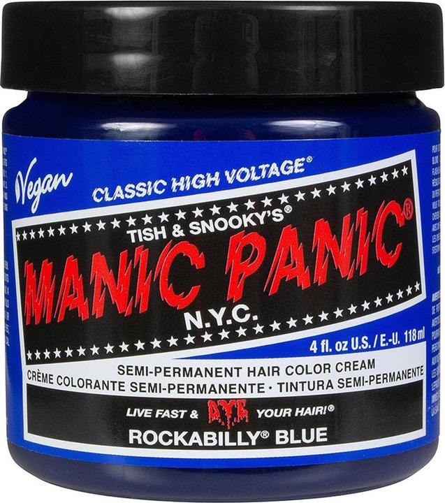 Produktbild Skybound Rockabilly Blue Classic Creme Vegan Cruelty Free Blue Semi Permanent Hair Dye 118ml (Rockabilly Blue)