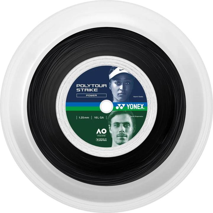 Produktbild Yonex TPTST125-200m Poly Tour Strike Rolle 200m iron gray, 1,25mm