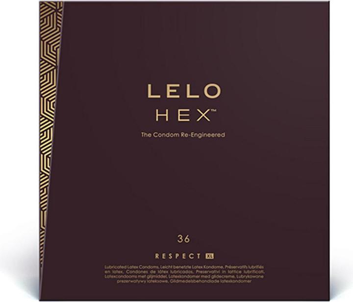 Actual product image LELO HEX Condoms Respect XL (36 pcs.)