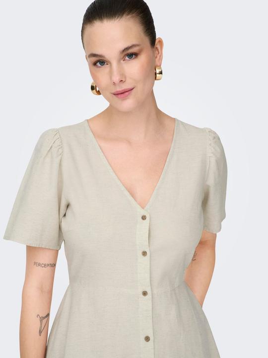 Image du produit Only Onlvita Life Linen S/S Short Dress Wvn (XL)