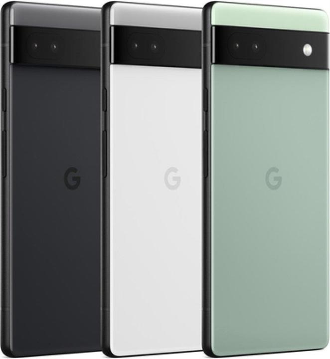 Produktbild Google Pixel 6a (128 GB, Charcoal, 6.10", SIM + eSIM, 12.20 Mpx, 5G)