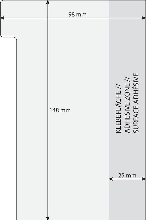 Actual product image Sigel TabMarker Notes (100 x 148 mm)