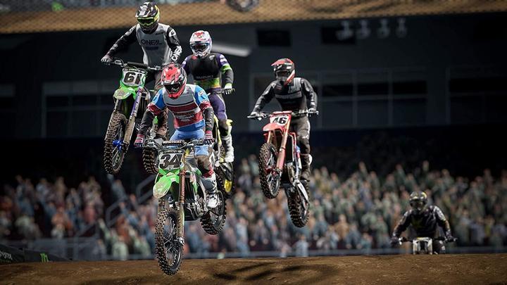 Actual product image Milestone Monster Energy Supercross The Official Videogame 4 (Xbox Series X, Xbox One X, Multilingual)