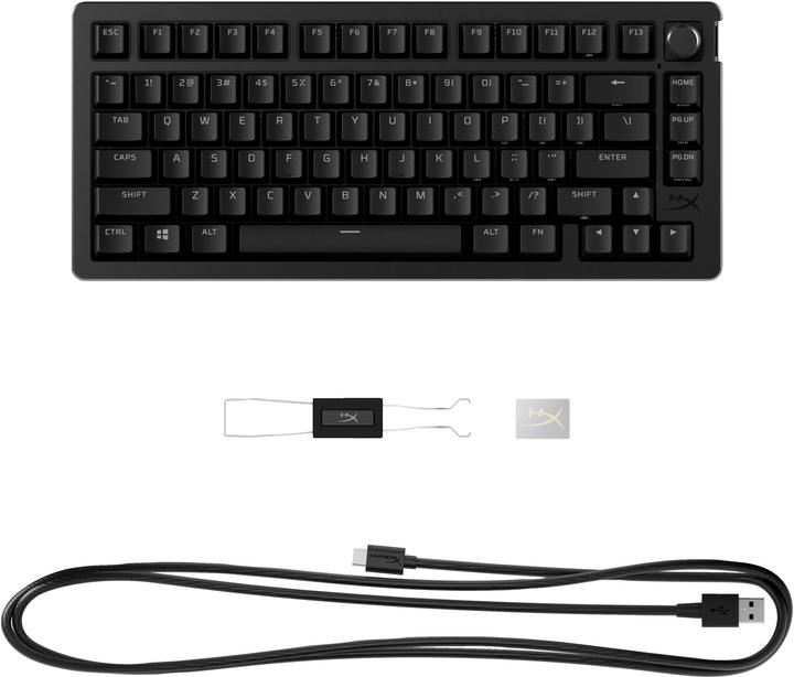 Image du produit HyperX Alloy Rise Mechanical Gaming Keyboard 75% (US) (US, Filaire)