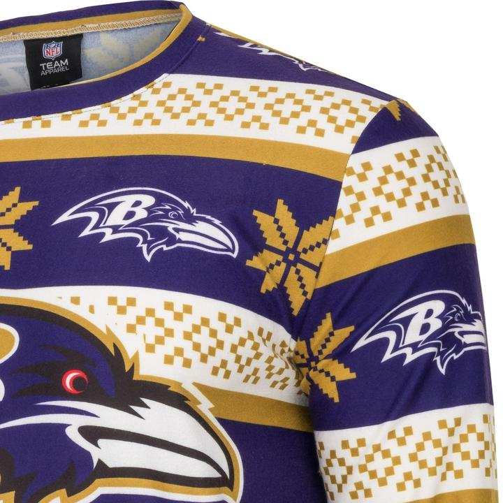 Produktbild Foco NFL Winter XMAS Pyjama Schlafanzug Baltimore Ravens - XL (XL)