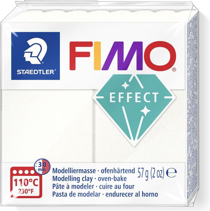 Fimo EFFECT Modelliermasse, perlmutt-metallic, 57 g