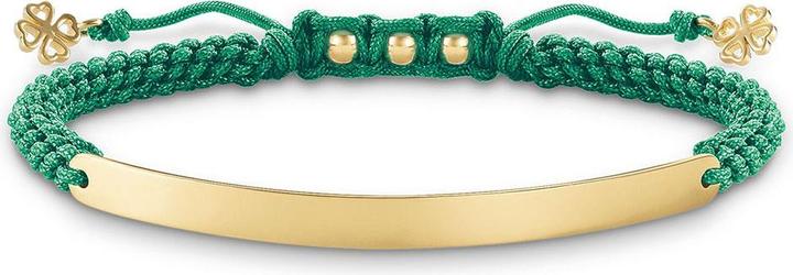 Produktbild Thomas Sabo Armband Kleeblatt (21 cm, Kunststoff, Silber)