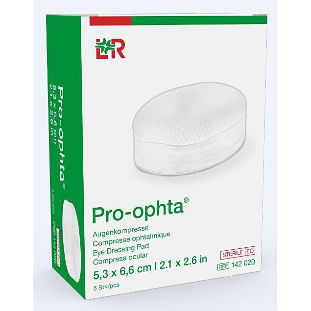 Produktbild Pro Ophta Pro-ophta Augenkompressen 5.3x6.6cm steril