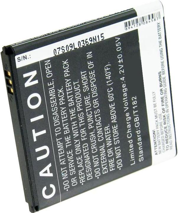 AccuCell Akku für Mobistel Cynus F4 BTY26183 Ersatzakku