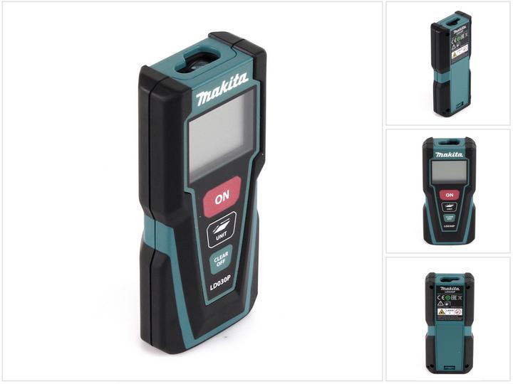Produktbild Makita Laserentfernungsmessgerät LD030P (30 m, 635 nm)