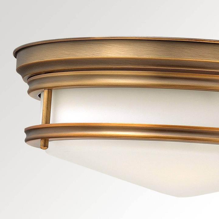 Produktbild Elstead Lighting Hadley Deckenleuchte E27 3-fach Gebürstete Bronze (E27)