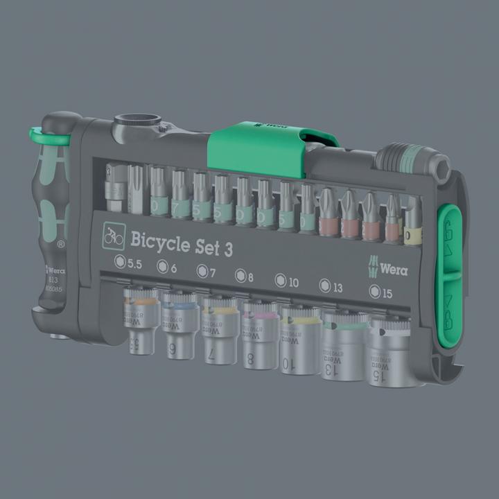 Actual product image Wera Bicycle Set 3