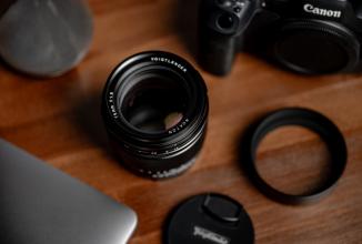 Actual product image Voigtländer Nokton 75mm / 1.5 asph. black (Canon RF, full size)