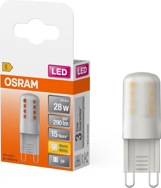 Immagine prodotto Osram Spillo (G9, 2.60 W, 290 lm, 1 x, E)
