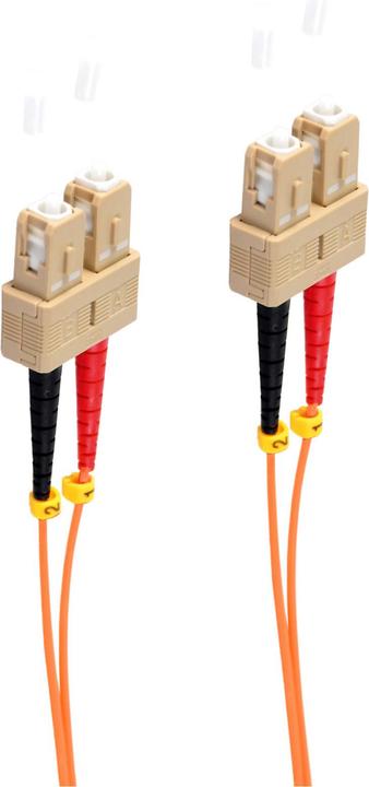 Shiverpeaks ®-BASIC-S--Câble patch duplex SC/SC 50/125µ, OM2, 3,0m (U/FTP, 3 m)