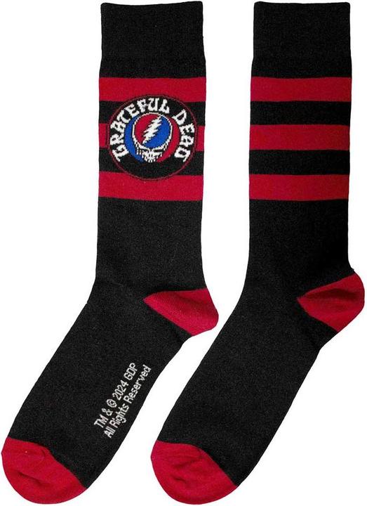 Immagine prodotto Grateful Dead Calzini unisex adulti con logo Steal Your Face (39.5 - 45.5)