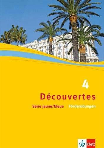 Immagine prodotto Découvertes Série jaune und Série bleue 4. Förderübungen (Francese, Tedesco, Casa editrice Ernst Klett, 2017)