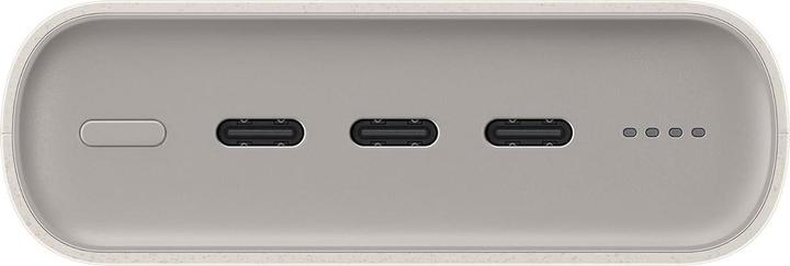 Immagine prodotto Samsung Powerbank EB-P4520XUEGWW 20000 mAh 3x USB-C 45W SFC - beige (20000 mAh, 45 W, 74 Wh)