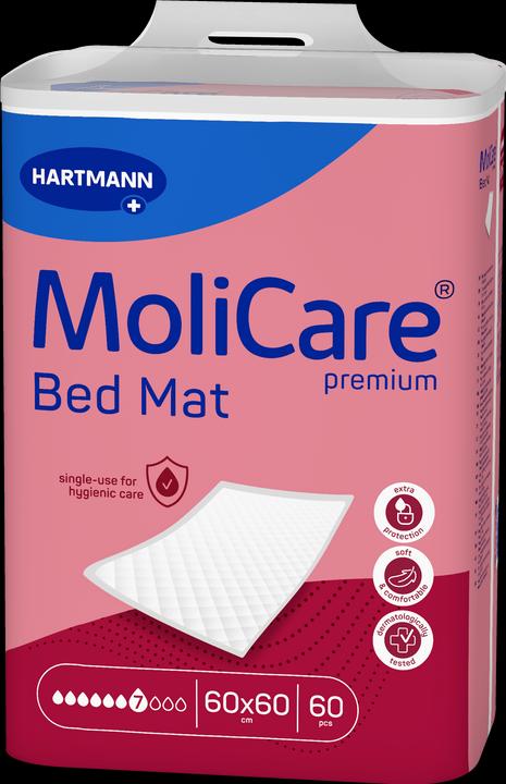 Actual product image MoliCare Premium Bed Mat 7 60x60cm (25 x)