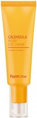 Actual product image Farm Stay FARMSTAY Calendula Relief Eye Cream kojący krem pod oczy 50ml (50 ml)