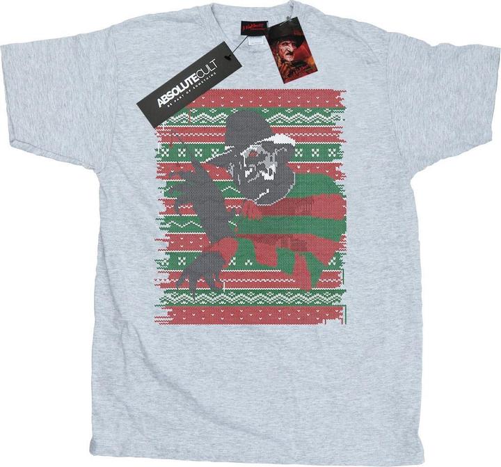 Produktbild Absolute Cult Christmas Fair Isle TShirt (S)