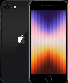 Actual product image Forza Refurbished iPhone SE 2022 (64 GB, Black, 4.70", 12 Mpx, Dual SIM, B / Very good)