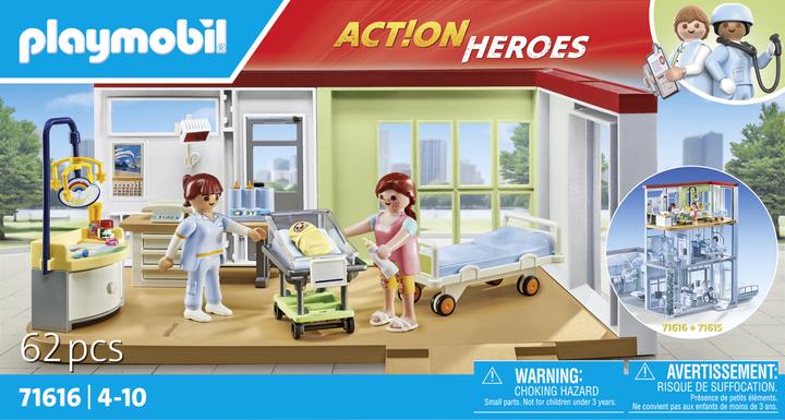 Produktbild Playmobil Entbindungsstation (71616, Playmobil Action Heroes)