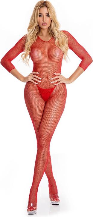 Pink Lipstick Lingerie Risque Lingerie Red M (S/M)