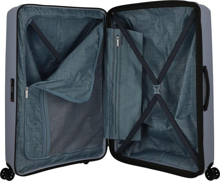 Immagine prodotto American Tourister Valigia da viaggio Aerostep 101.5 L, Grigio Soho (101.50 l, XL (da 115l))