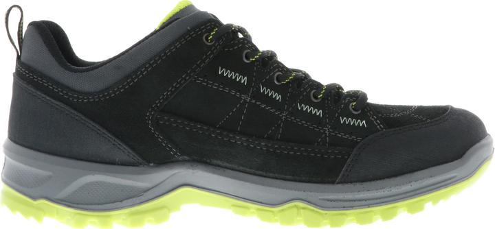 Jacalu Ladies Men's Trekking Shoes Hiking Boots Mountain Shoes Outdoor Black/Green (39)