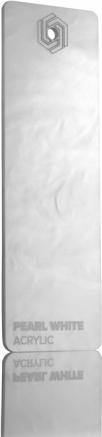 Image du produit flux Plaque acrylique - Beamo - Pearl White (30 cm, 21 cm)