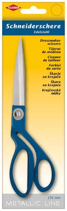Produktbild Kleiber Schneiderschere ""Metallic Line"", 235 mm, blau hochwertige Edelstahl-Schneiderschere, exzellente Sc (23.50 cm)
